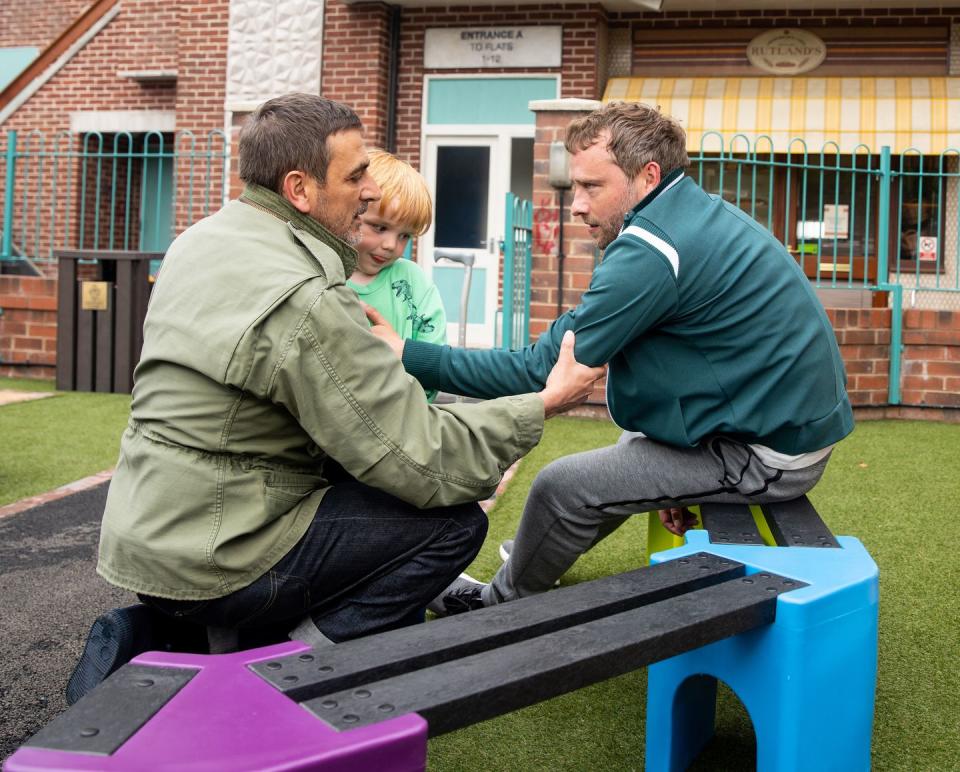 paul foreman, peter barlow, bryn, coronation street