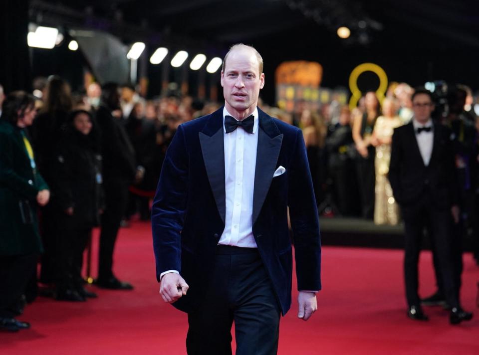 Prince William, 2024 BAFTAs