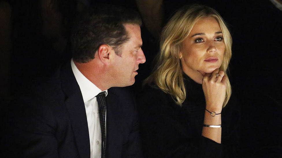 Karl Stefanovic made a misstep when celebrating his first wedding anniversary with Jasmine online. Photo: Getty Images