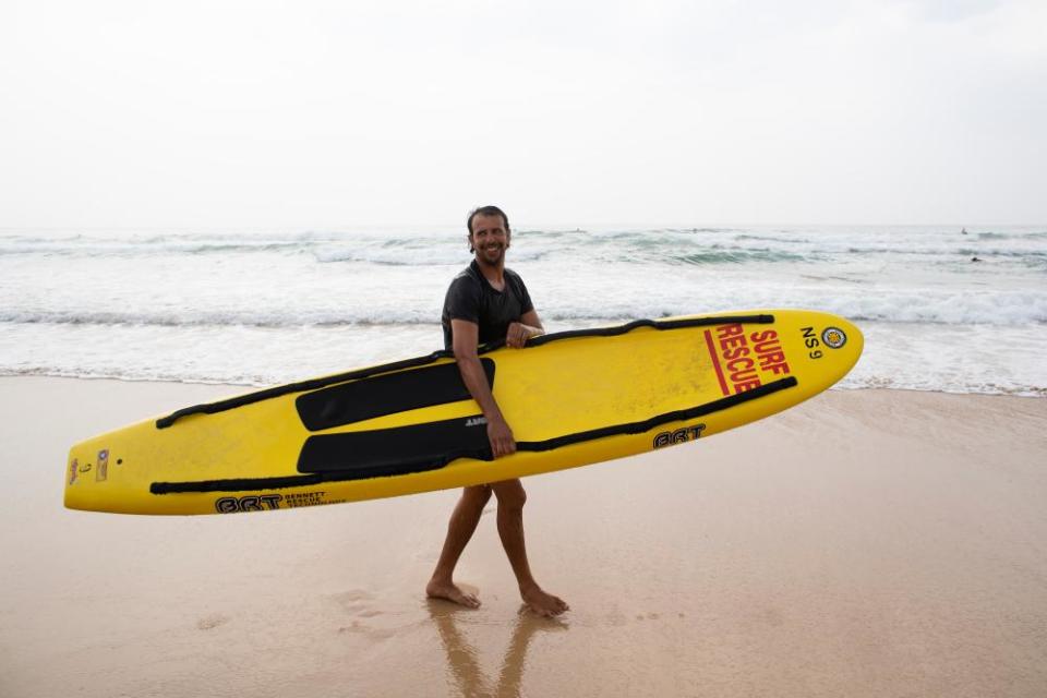 Hasan Alhabil at Sydney’s Manly beach