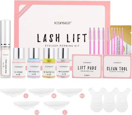 Beauty buffs will seriously appreciate this 28%-off DIY lash lift kit that's really easy to use.