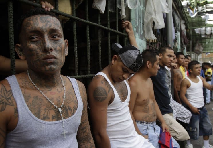 Gang war has made El Salvador one of the most dangerous countries in the world (Rex)