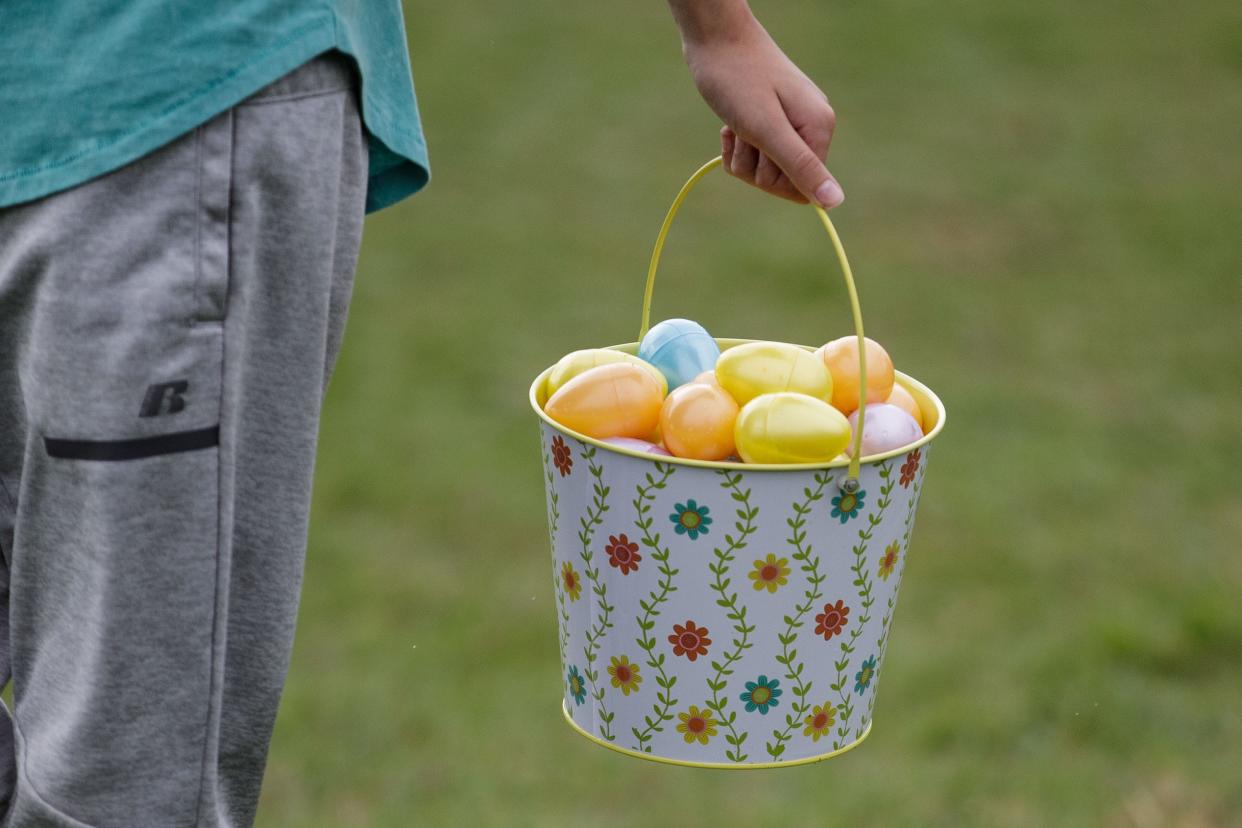 Children with disabilities and their families enjoy a morning of Easter egg hunts at Messer Park hosted by the City of Tallahassee on Saturday, April 16, 2022. This year's Easter egg hunts will be Saturday, March 30, 2024.