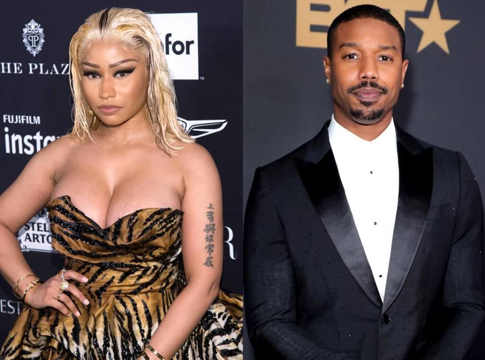 Nicki Minaj, Michael B. Jordan