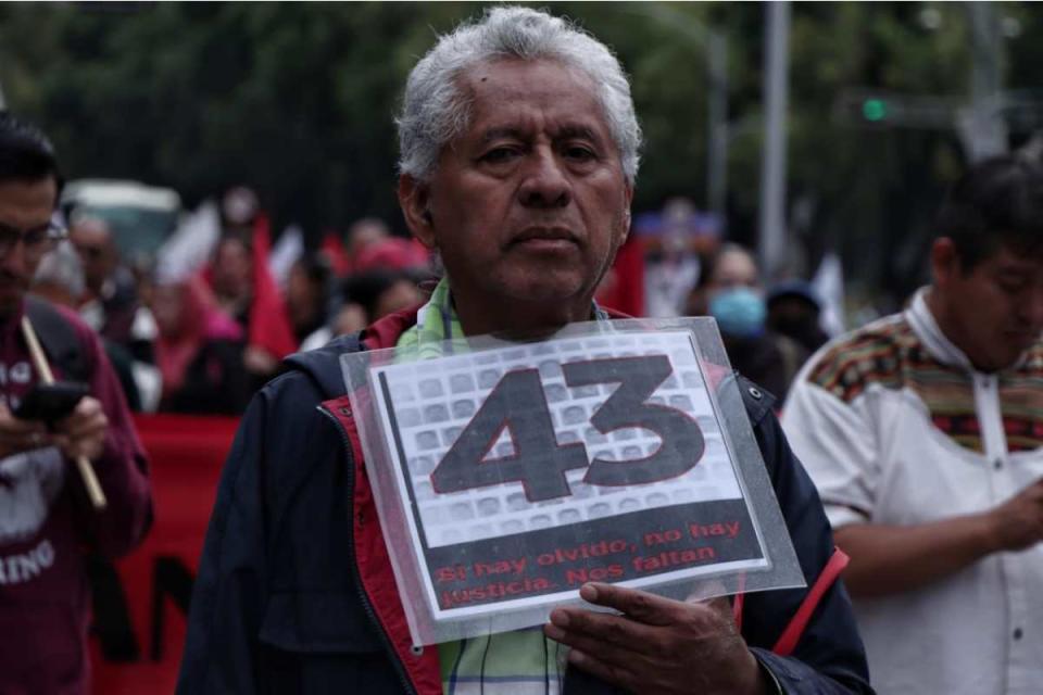 Padres estudiantes de Ayotzinapa desaparecidos