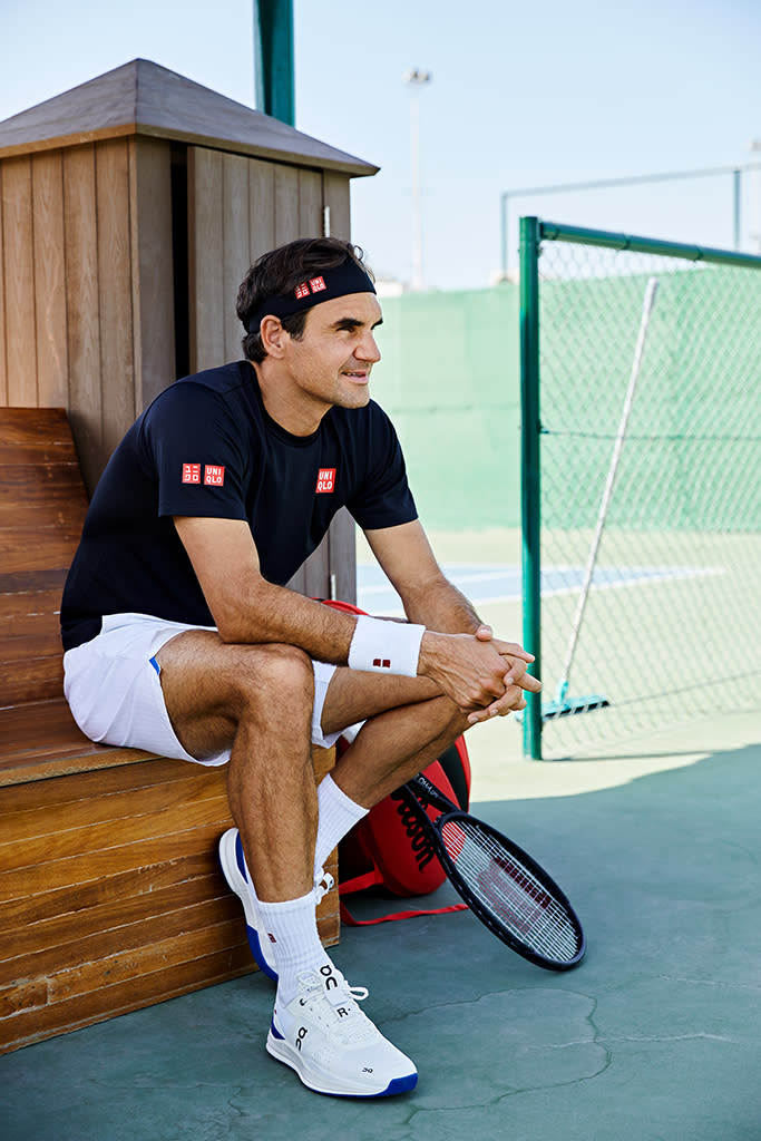 Roger Federer On The Roger Pro