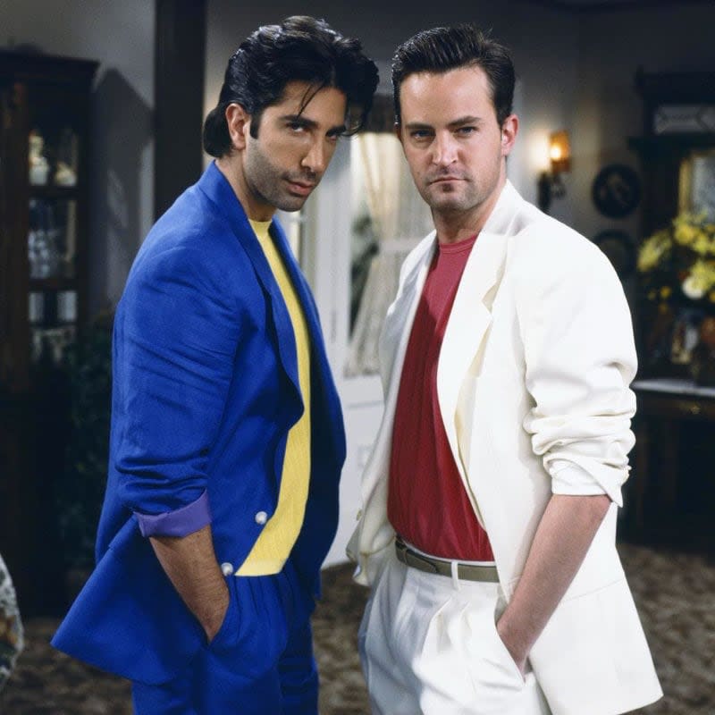 Matthew Perry y David Schwimmer