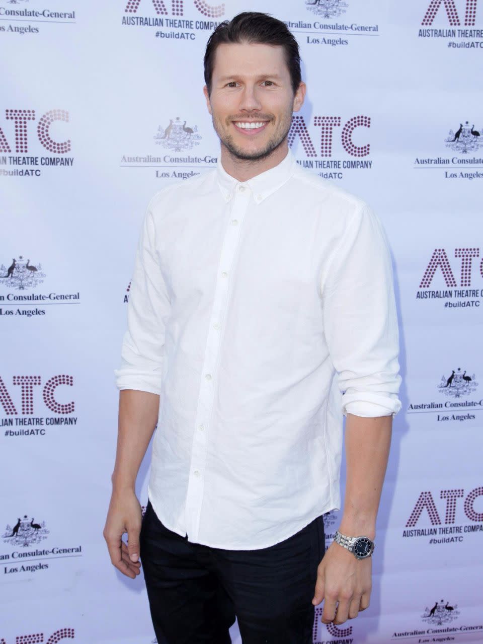 Just look at those gnashers! Jason's perfect teeth have inspired a partnership with Invisalign. Source: Getty