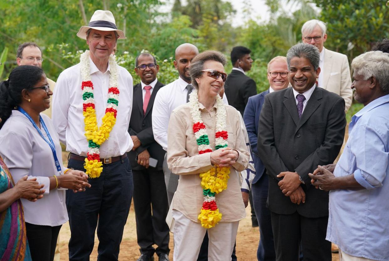 royal visit to sri lanka day two