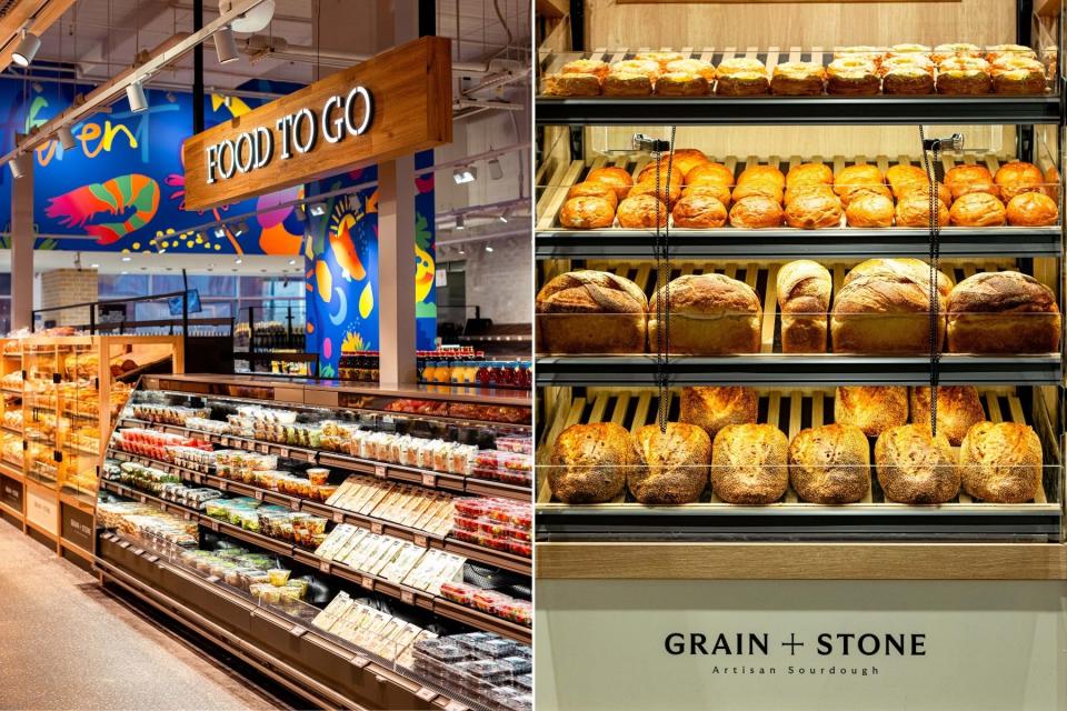 Aldi Corner Store boasts ready-to-go meals and an artisan bakery section