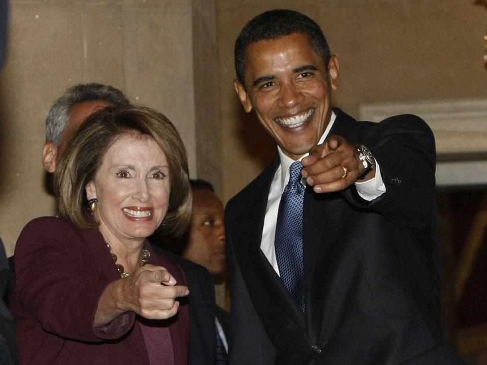 Nancy Pelosi Barack Obama