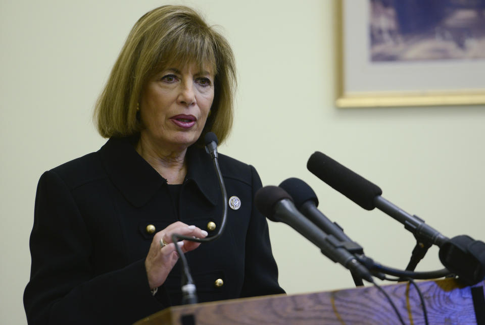 Rep. Jackie Speier said the Title IX Protection Act&nbsp;would&nbsp;"create a standard that cannot be changed.&rdquo;&nbsp; (Photo: Leigh Vogel via Getty Images)