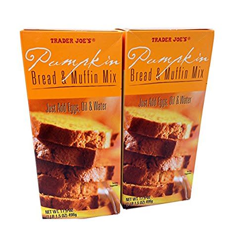 7) Trader Joe’s Pumpkin Bread & Muffin Mix