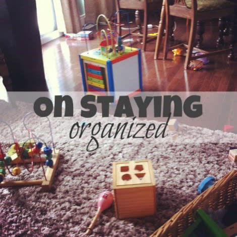 7 Ways to Stay Organized ... with Kids