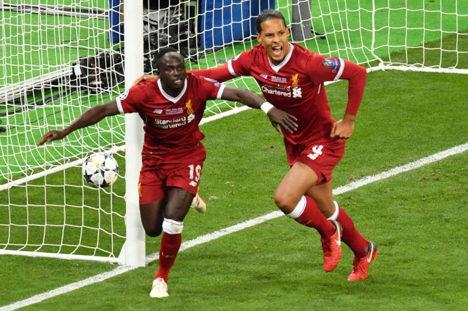 Mane equalised against Real Madrid in Kiev but admitted the Spanish club deserved to win (AFP via Getty Images)