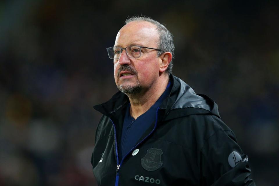 The Toffees’ fanbase were vocal against the original appointment of Benitez  (Getty Images)