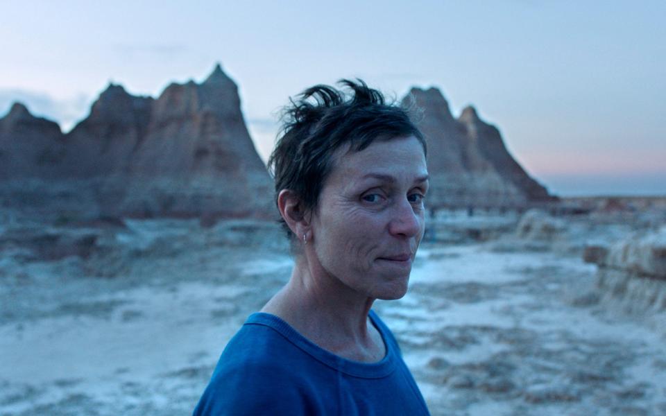 Frances McDormand in Nomadland  -  Searchlight Pictures