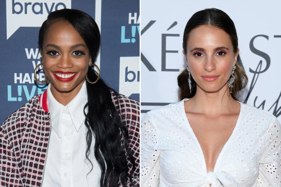 Rachel Lindsay (left) and Vanessa Grimaldi | Charles Sykes/Bravo via Getty; Pascal Le Segretain/Getty