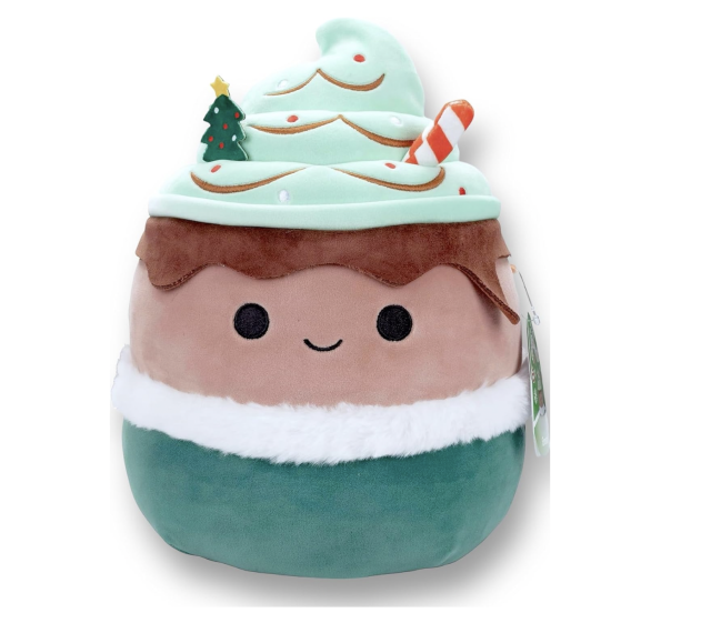 Squishmallow Official Kellytoys 16 Inch Alten the Cup Of Milk For Santa  Food Christmas Edition Ultimate Soft Plush Stuffed Toy