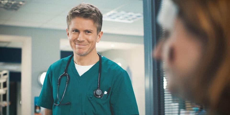 george rainsford as ethan hardy, casualty