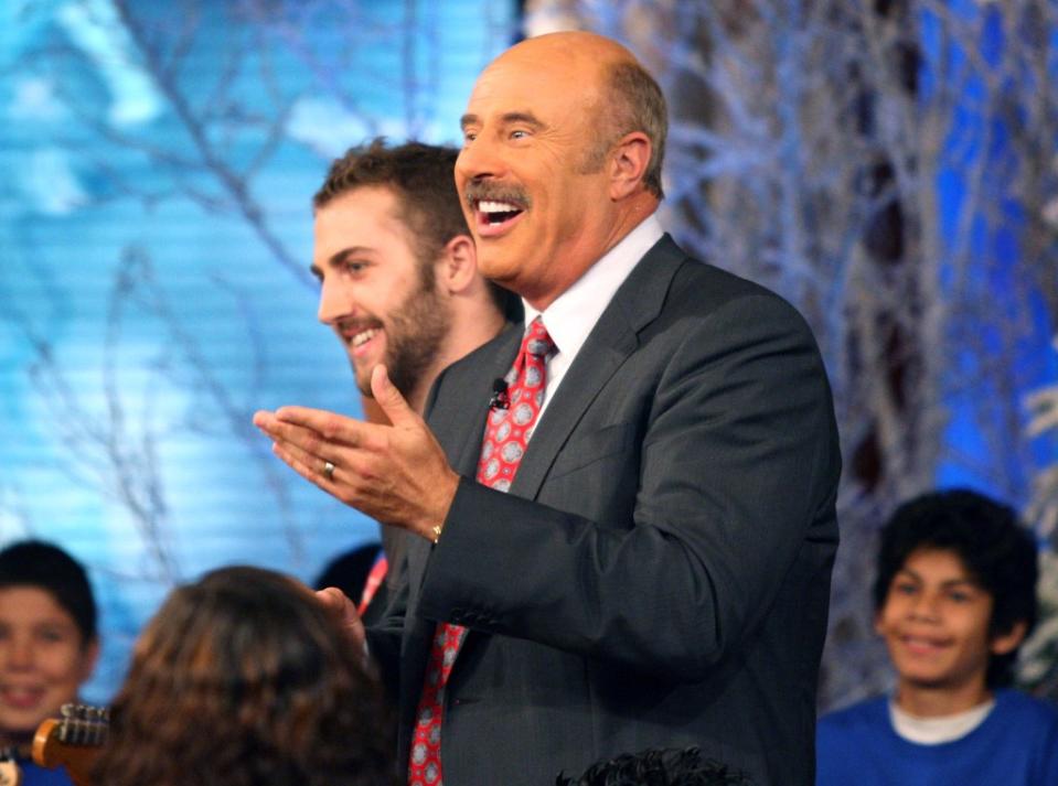 Phil McGraw said Chris Harrison is “flipping the script” with his upcoming dating show. Getty Images