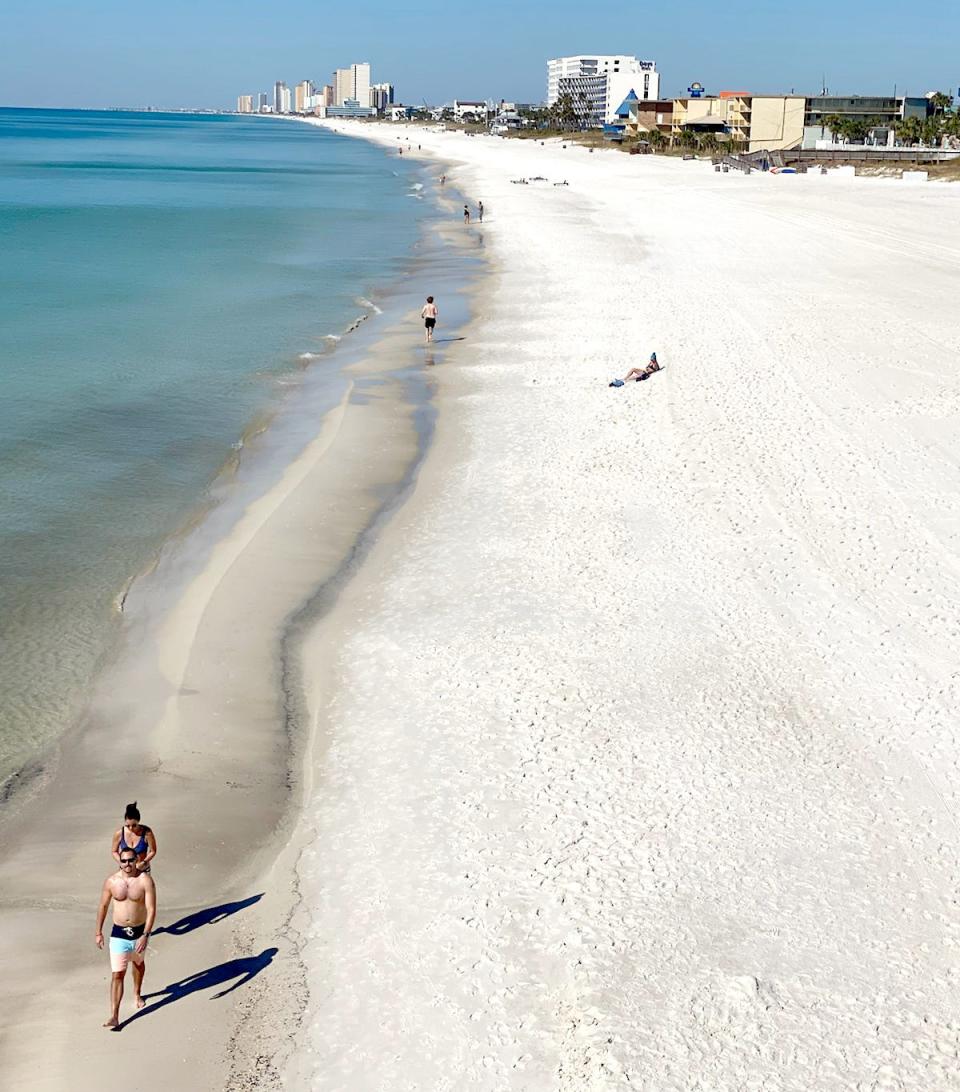 An update posted Friday afternoon on the Florida Fish and Wildlife Conservation Commission Website states medium concentrations of red tide were present in only one water sample collected in Bay County during the past week.