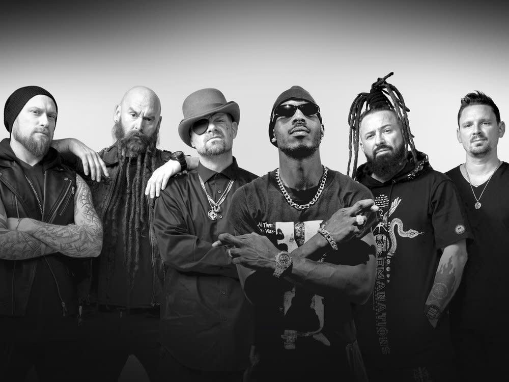 Five Finger Death Punch lassen in ihrem neuen Video den 2021 verstorbenen Rapper DMX wiederauferstehen. (Bild: Better Noise Music)