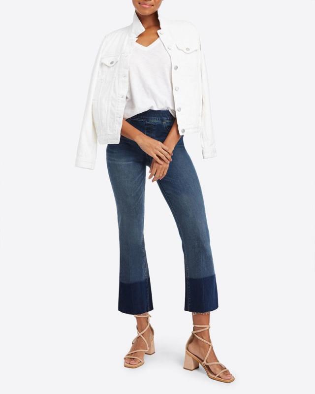 Spanx Cropped Flare Jeans