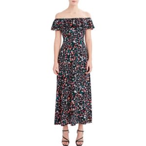 walmart-midi-maxi-dresses-off-shoulder-floral