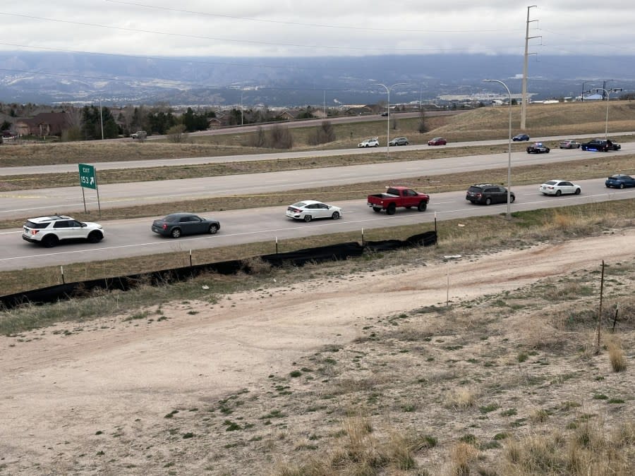 One dead in three-car crash at Powers and Old Ranch
