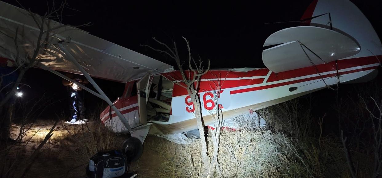 The Lubbock Composite Squadron, Civil Air Patrol﻿ helped recover this missing plane after a crash the evening of Jan. 13 in Dawson County.
