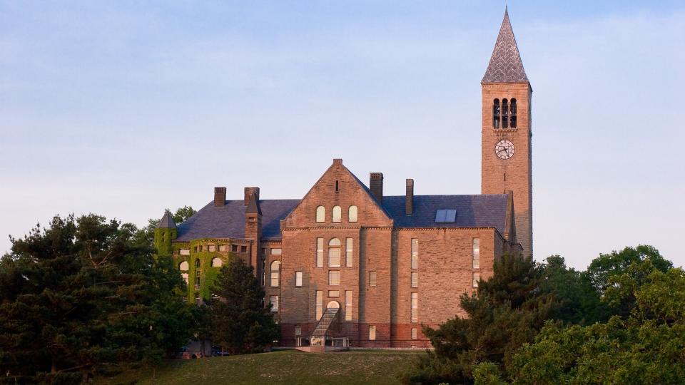 Cornell University McGraw Tower in Ithaca New York