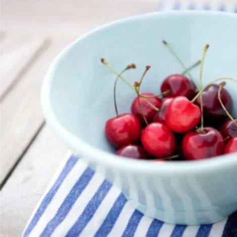 Here's a very good reason to treat yourself to a bowl of cherries.