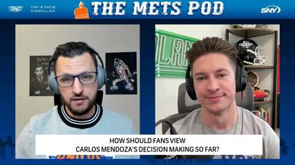 Where does Mets manager Carlos Mendoza's fan approval rating stand right now? | The Mets Pod