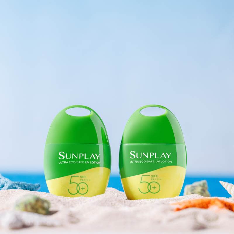 曼秀雷敦SUNPLAY 海洋友善物理防曬乳液SPF50+、PA++++，35g／NT$380