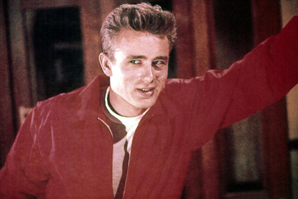 REBEL WITHOUT A CAUSE, James Dean, 1955.