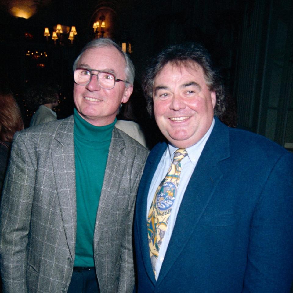 English comedians Syd Little and Eddie Large (right)  - Dave Benett/Getty Images
