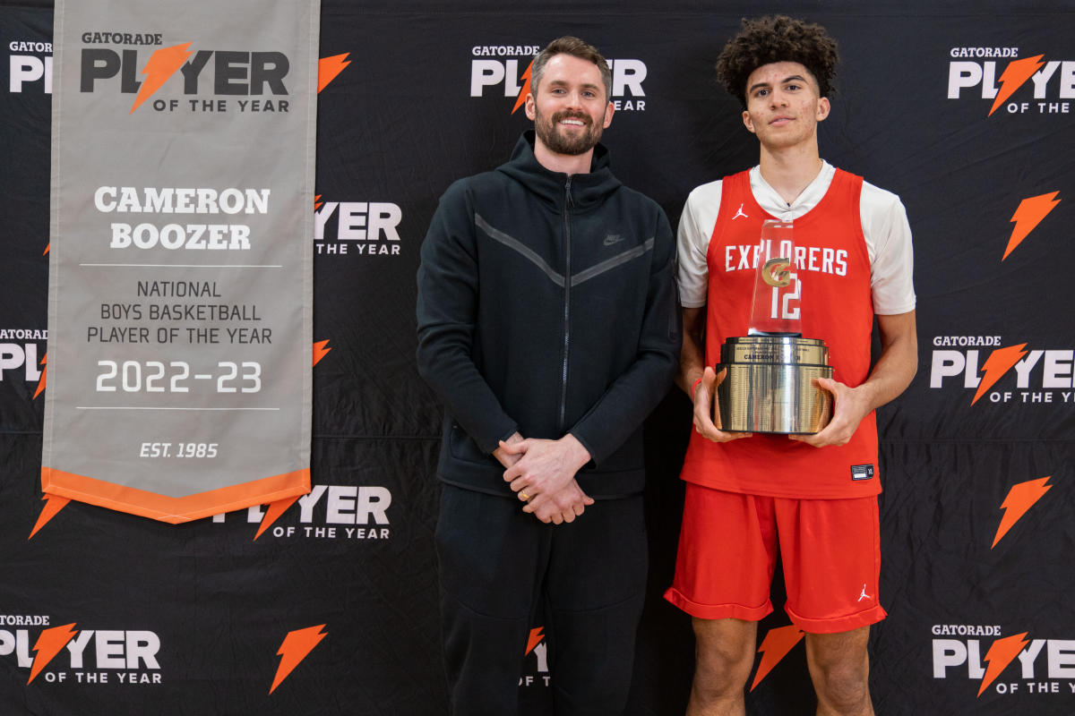 Cameron Boozer, No. 1 prospect in the country, is the 2023 Gatorade