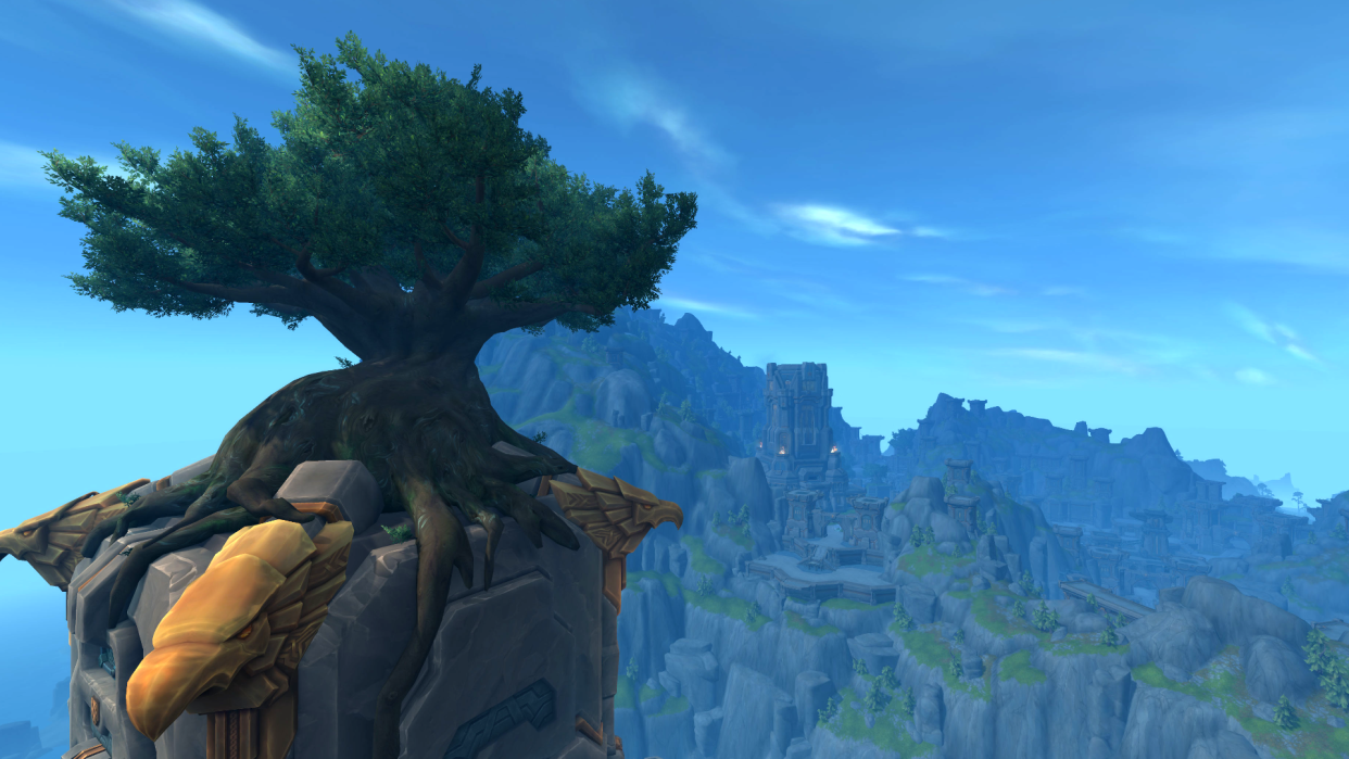  An image of the Isle of Dorn, a new zone in World of Warcraft: The War Within. 