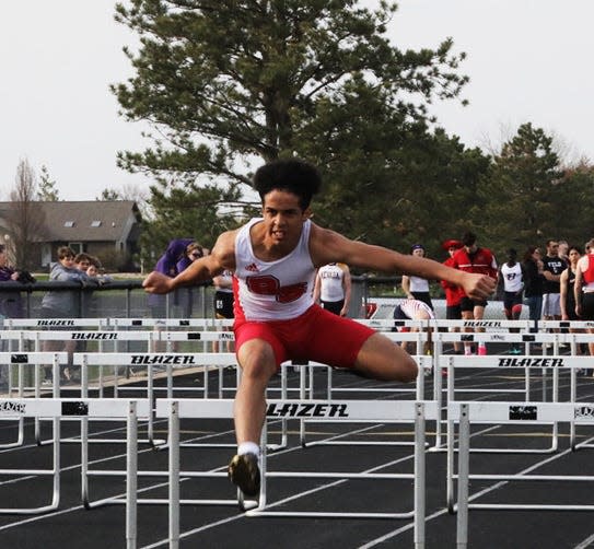 Jayden Strum will compete in two events for the Roland-Story boys in Class 2A during the state track and field meet.