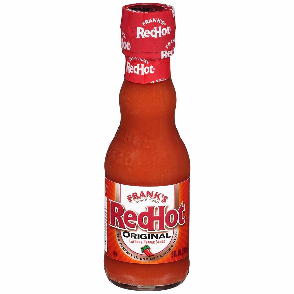 Franks Red Hot Franks Hot Sauce 4 Oz, 12-pack. (Photo: Amazon)