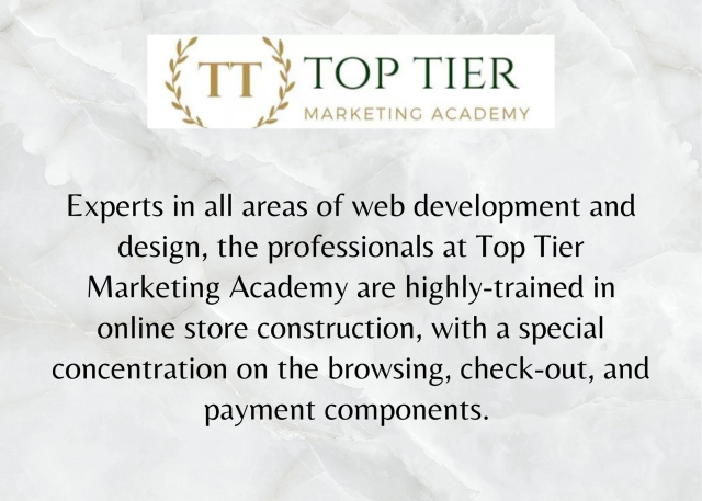 Top Marketing Academy Specializes Online Store Construction