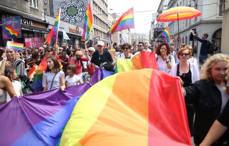 Sarajevo hosts its first Gay Pride march amidst security concerns