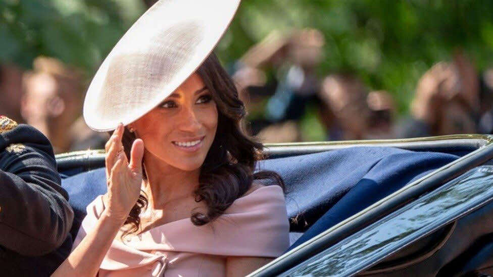 Meghan may be making her royal comeback at next month's Trooping the Colour.  Photo: Getty Images