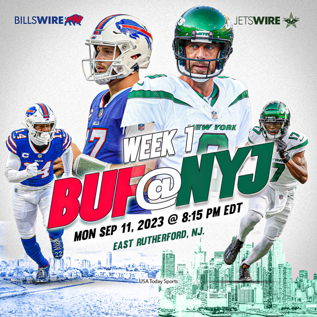 Jets vs. Bills live stream, time, viewing info for Week 1