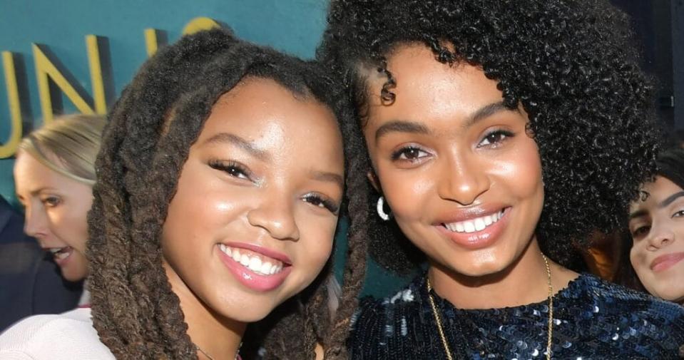 Chloe Bailey (left) and Yara Shahidi (right) are among the talents being featured on Disney’s “Music for the Movement Volume III — Liberated” EP, released today. (Photo by Amy Sussman/Getty Images)