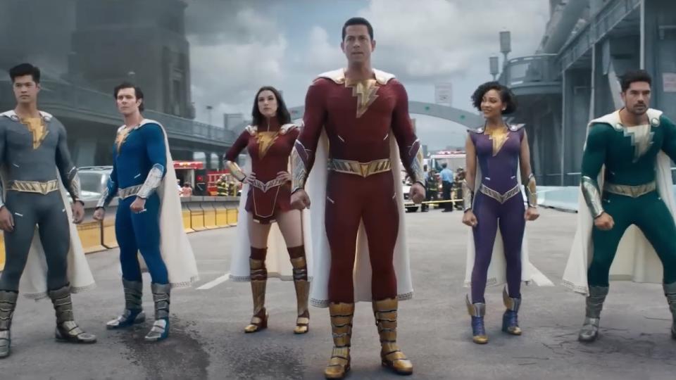 The Shazamily in Shazam! Fury of the Gods