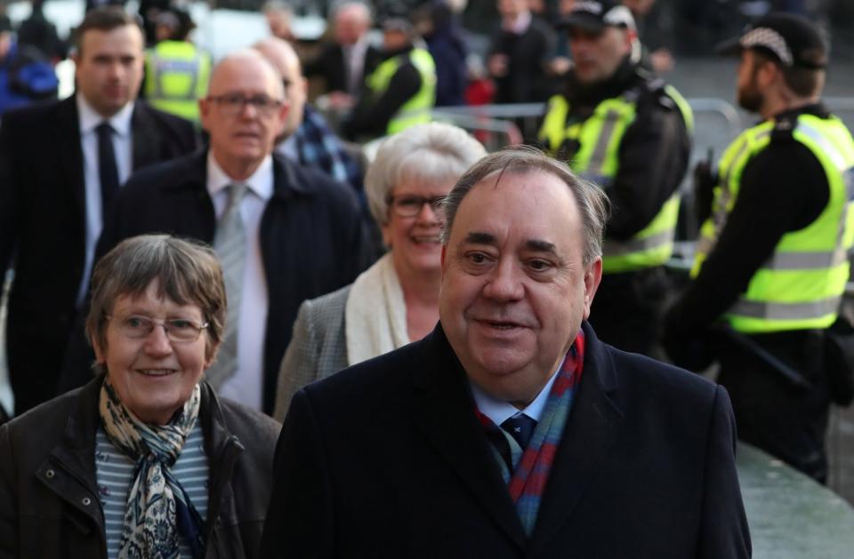 Former Scotland first minister Alex Salmond was acquitted of all charges (REUTERS)