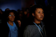 People visit the reconstructed hotel room where Martin Luther King Jr. was staying before he was shot and killed at the in 1968 at the Lorraine Motel, now the National Civil Rights Museum, in Memphis, Tennessee, U.S., March 26, 2018. REUTERS/Jonathan Ernst