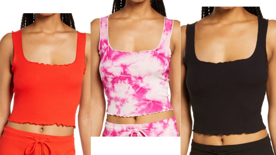 Year of Ours Lettuce Edge Crop Tank - Nordstrom, $29 (originally $48)